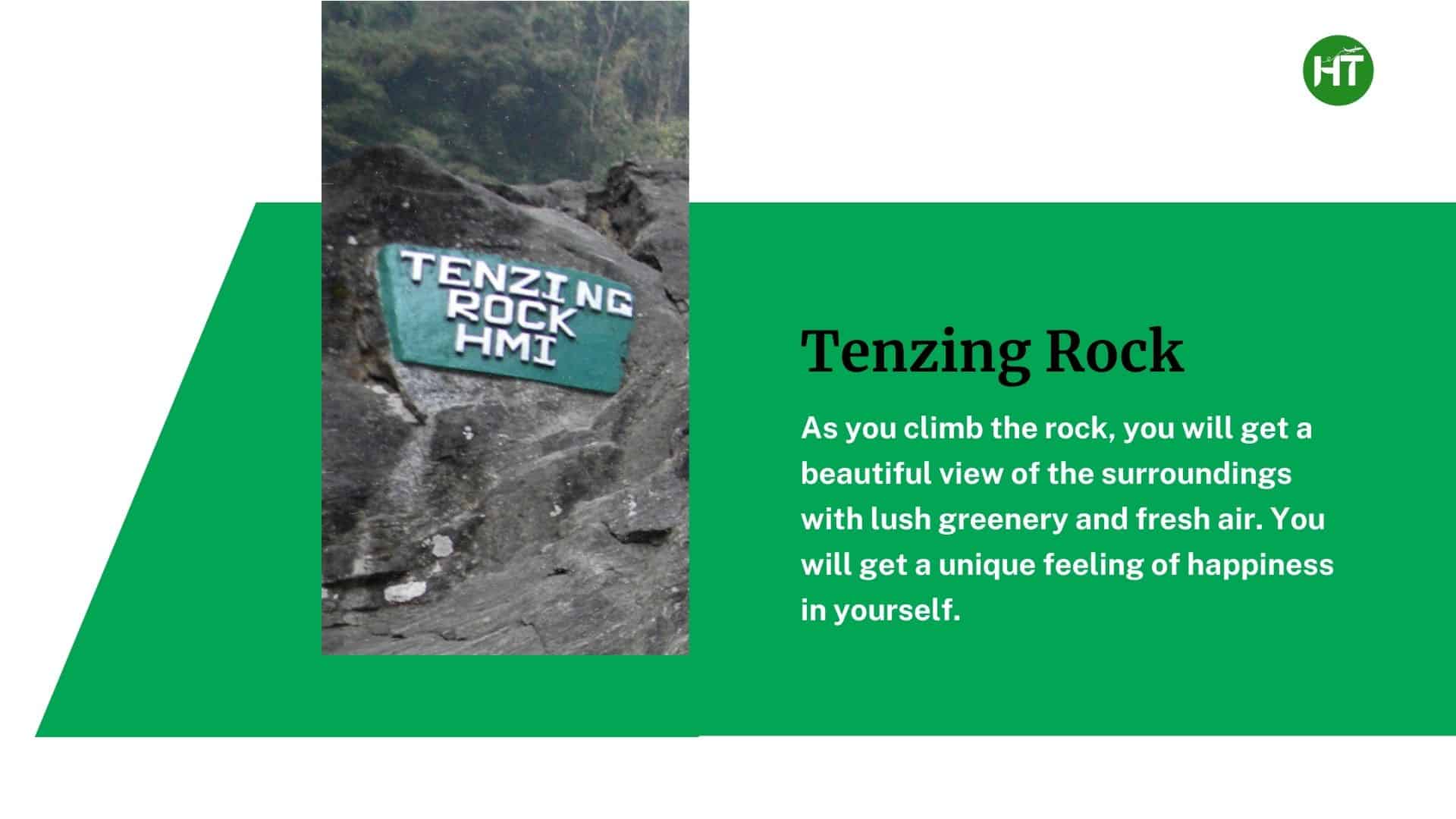 Tenzing Rock - hungry tourer